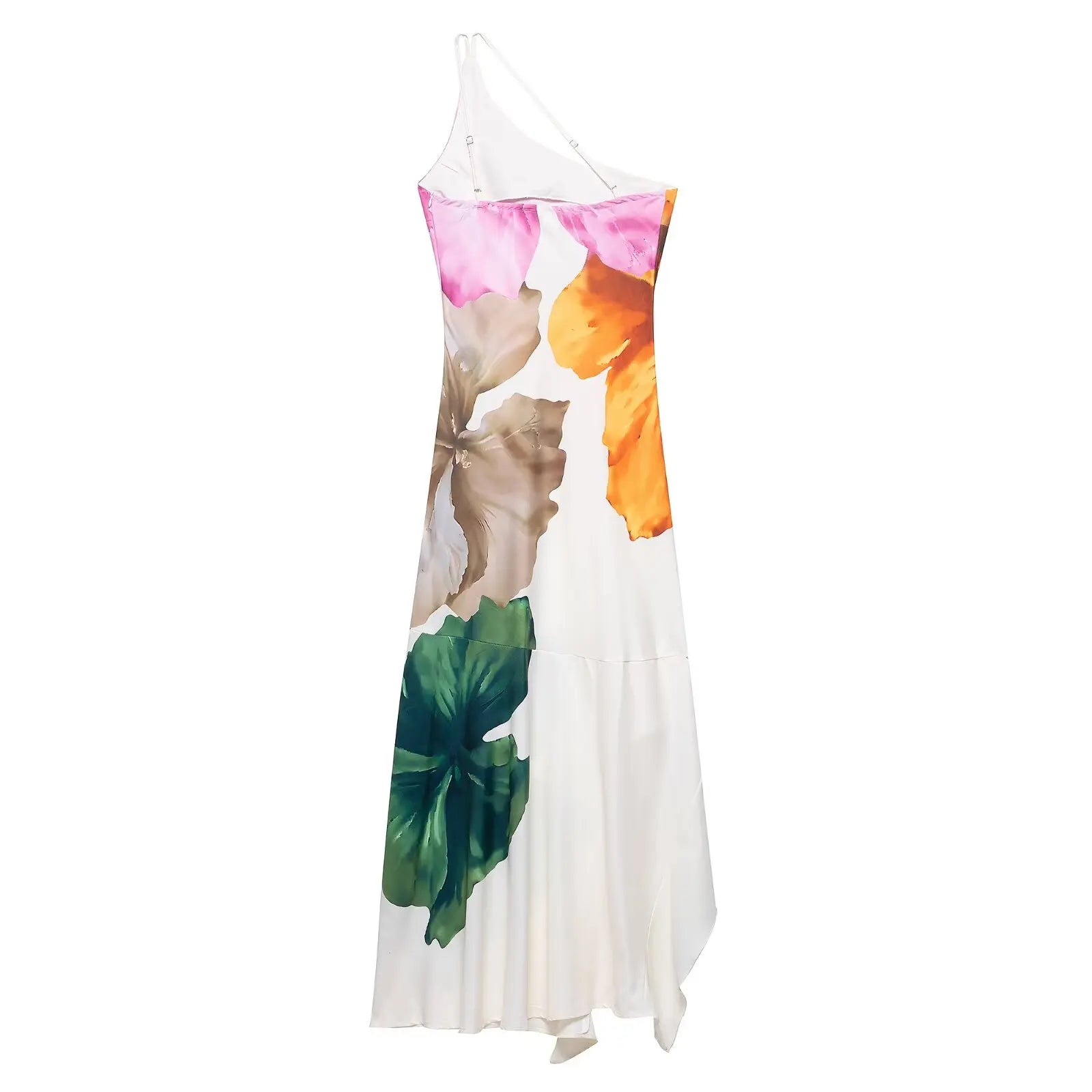 Floral One Shoulder Maxi Dress Beatrice Rose