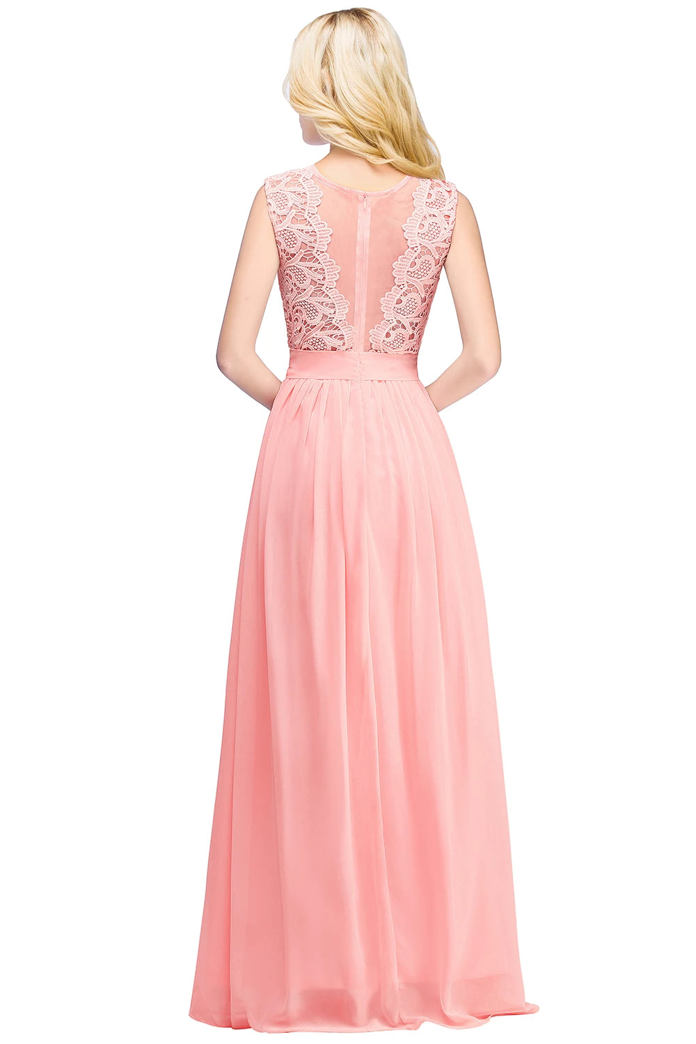Beaded Chiffon Prom Gown Rosalind Rose
