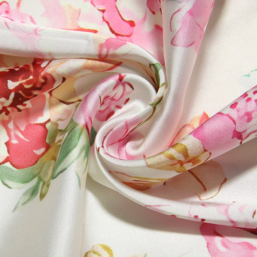 Floral Spaghetti Strap Maxi Dress Celeste Rose