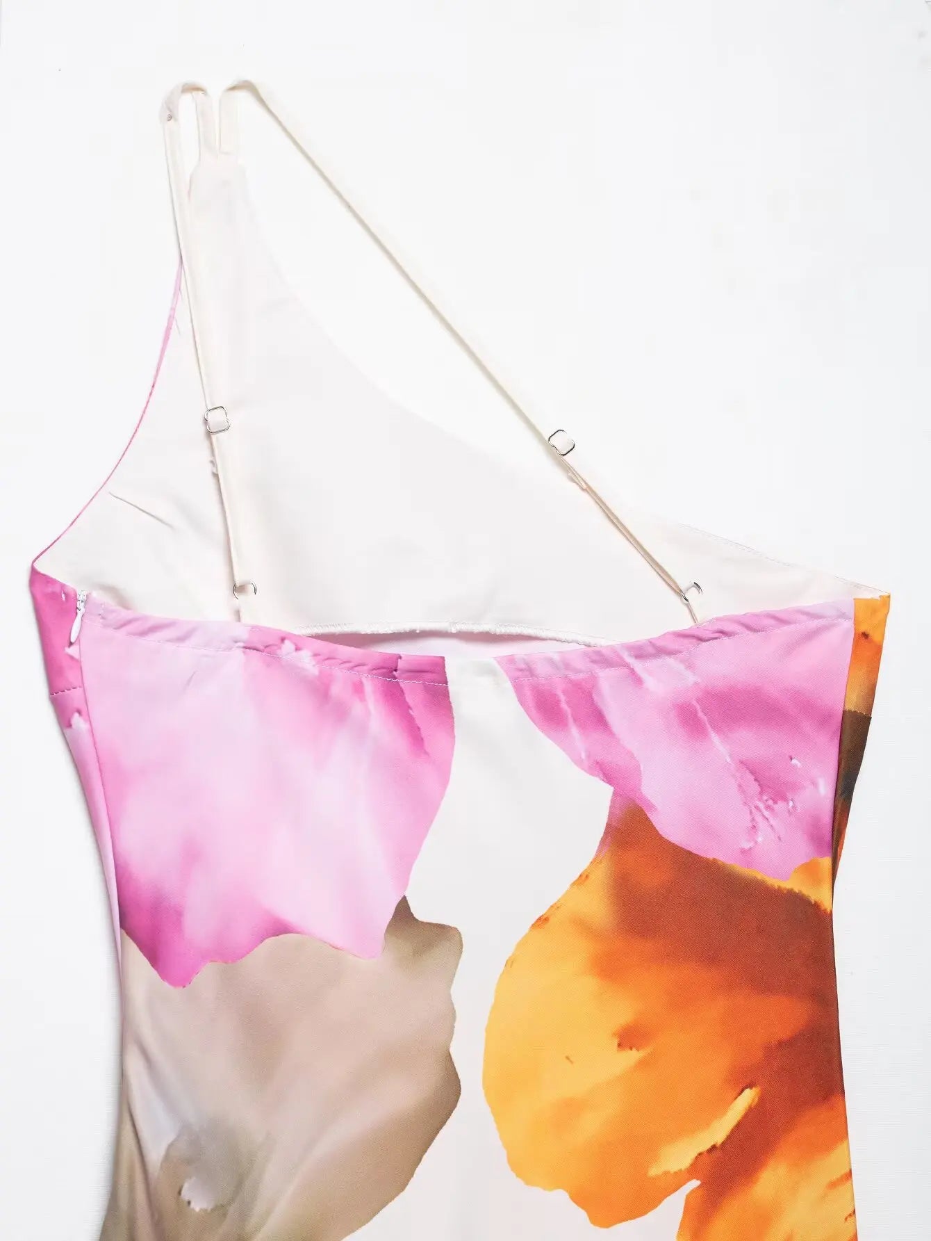 Floral One Shoulder Maxi Dress Beatrice Rose