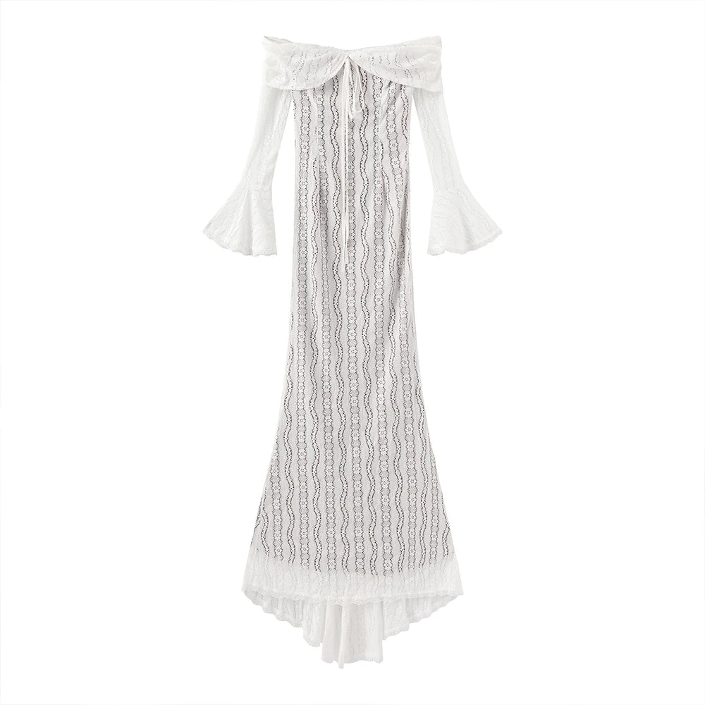 Lace Long Sleeve Gown Seraphina Rose