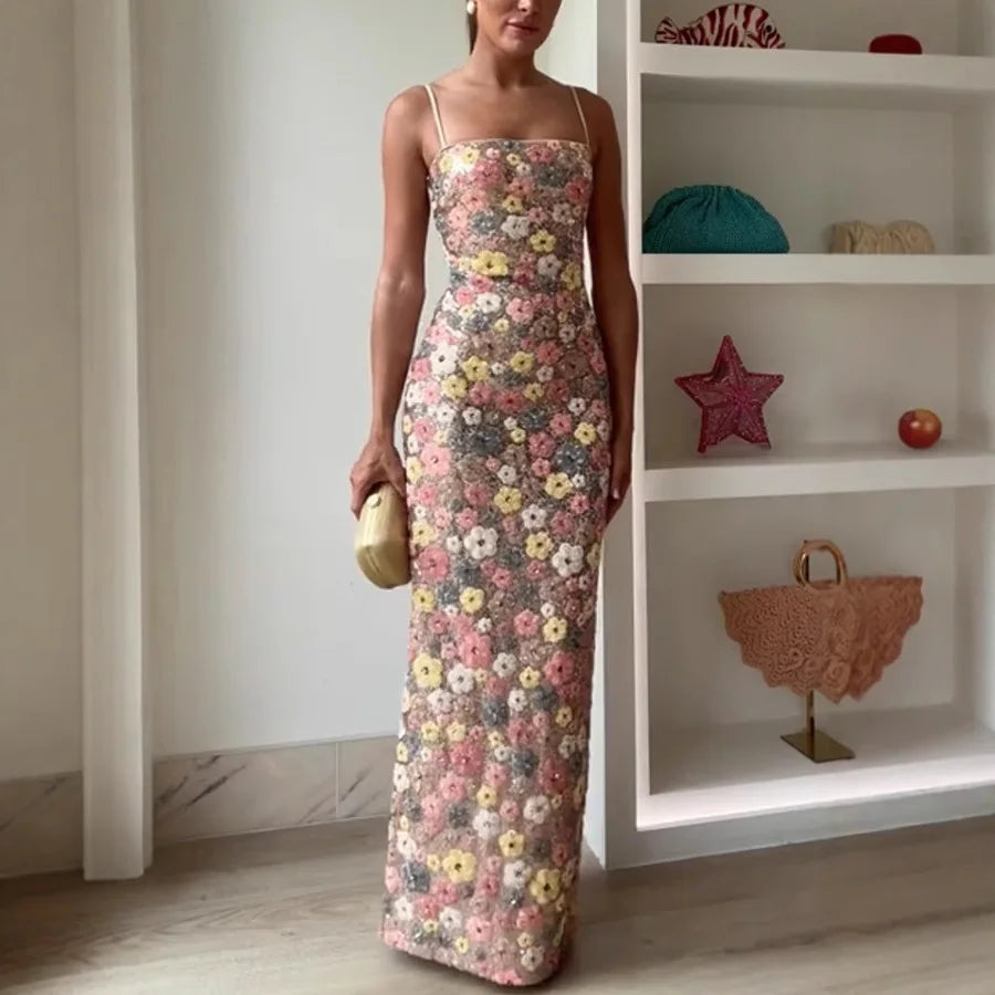 Sequin Maxi Dress Isabelle Rose