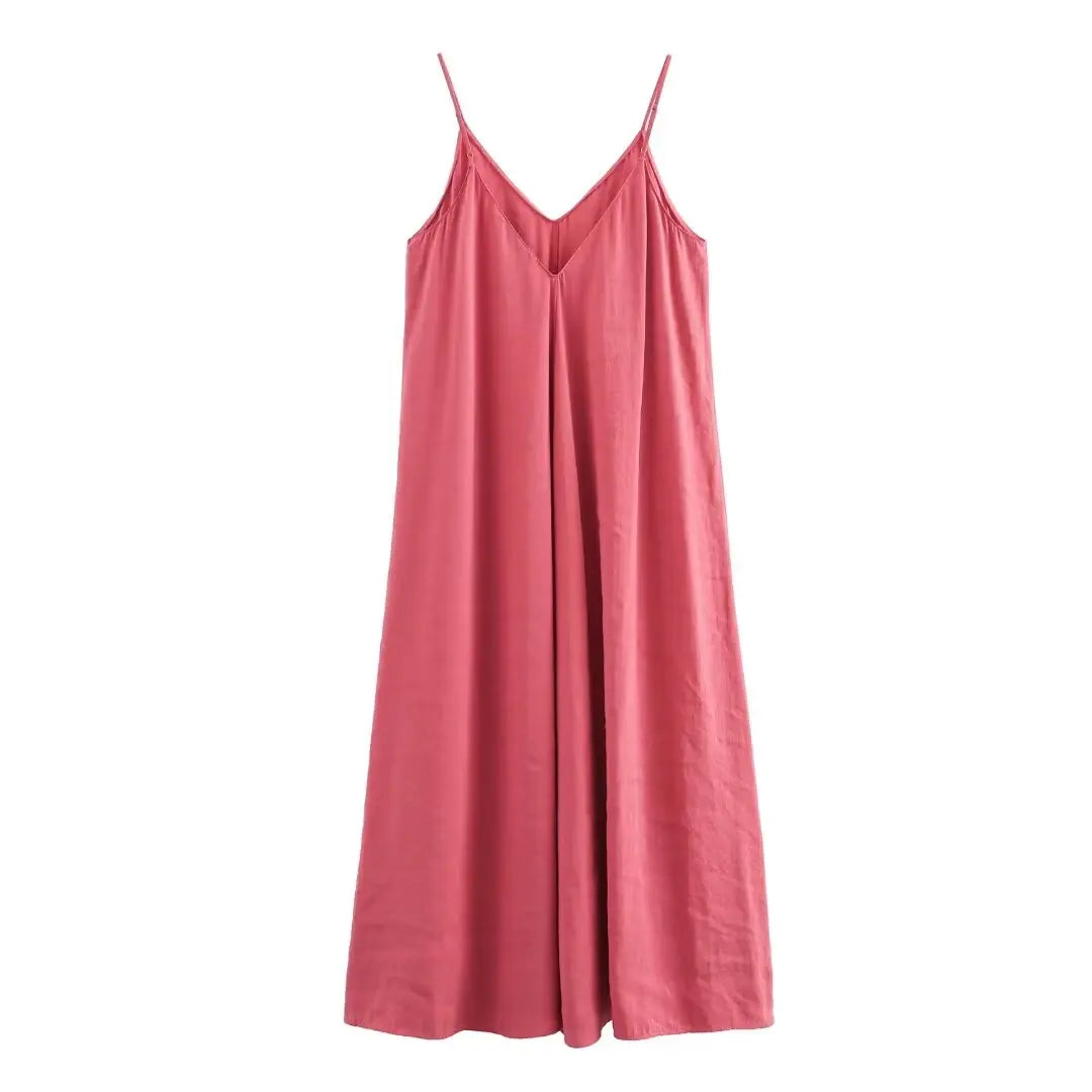 Backless Slip Maxi Dress Adriana Rose