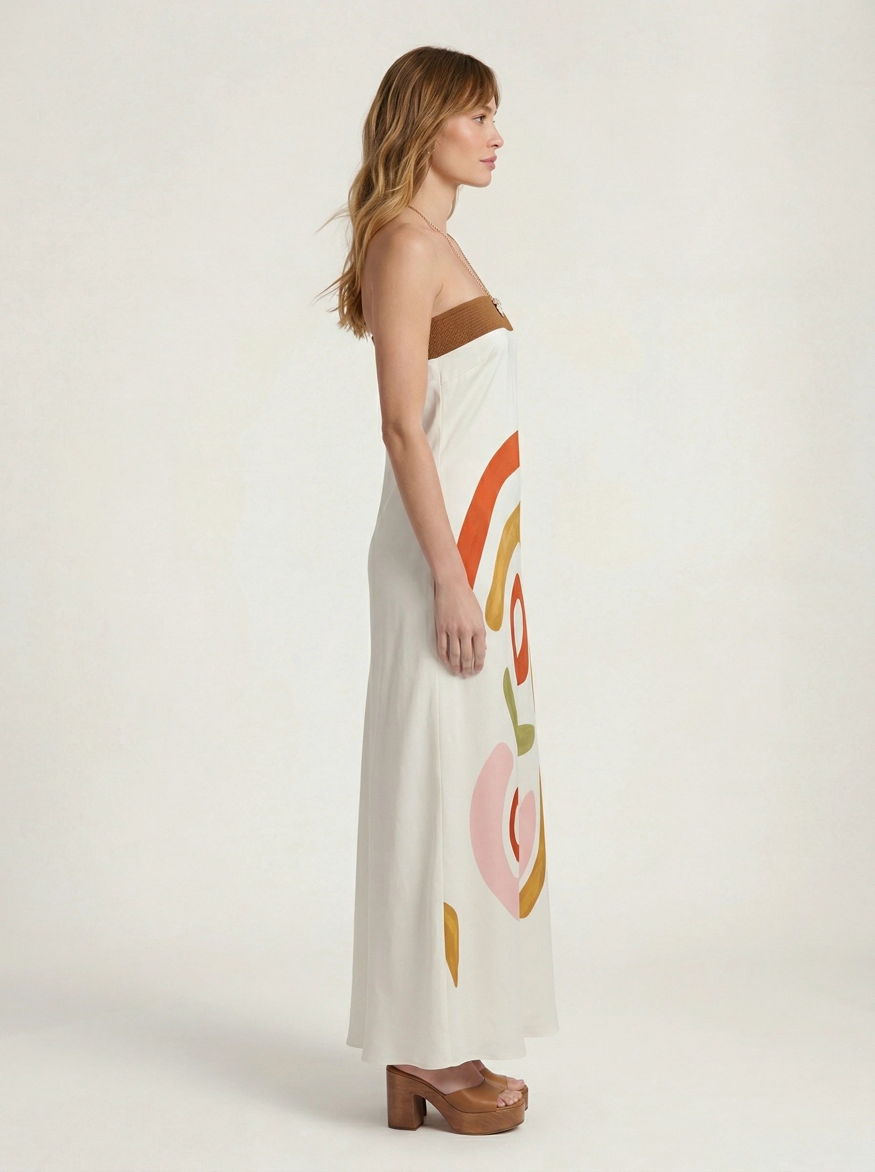 Cut-Out Maxikleid Valentina Rose