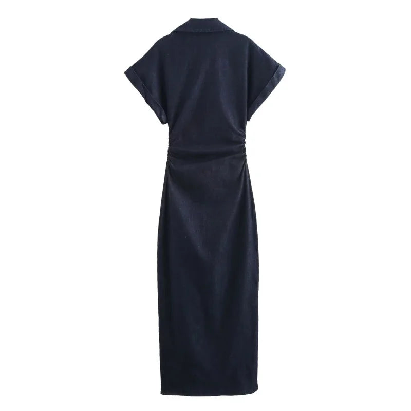 Jeans-Midikleid Elena Rose
