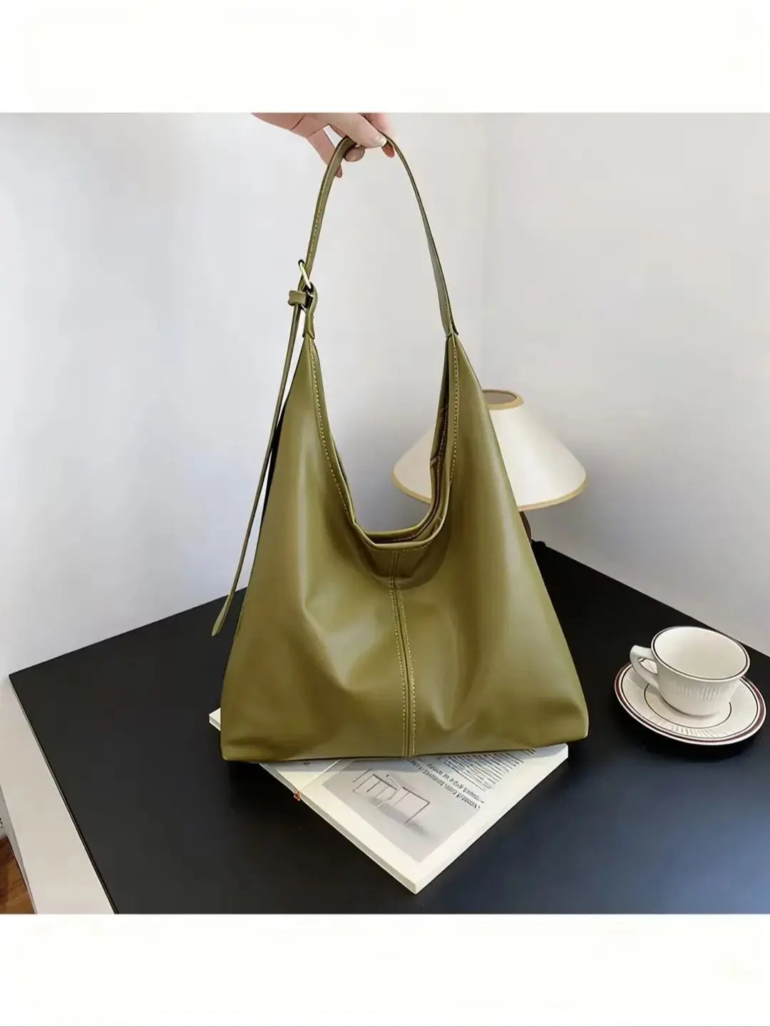 Structured PU Tote Bag Margot Rose