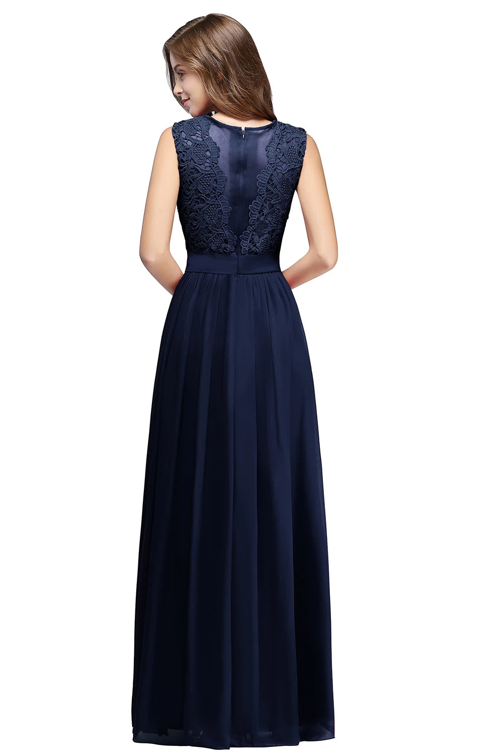 Beaded Chiffon Prom Gown Rosalind Rose