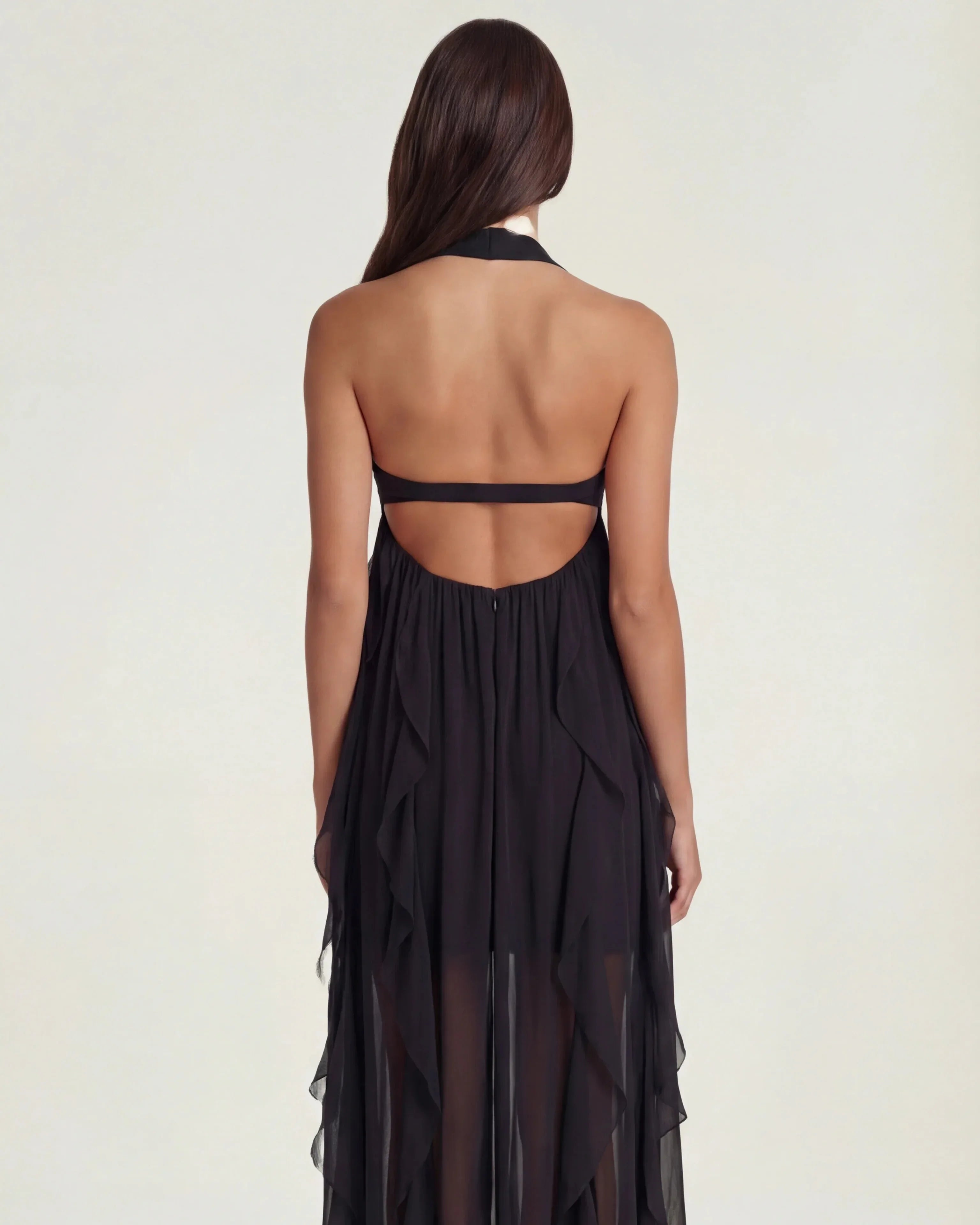 Wrap Maxi Dress Adriana Rose - Rose & Mews