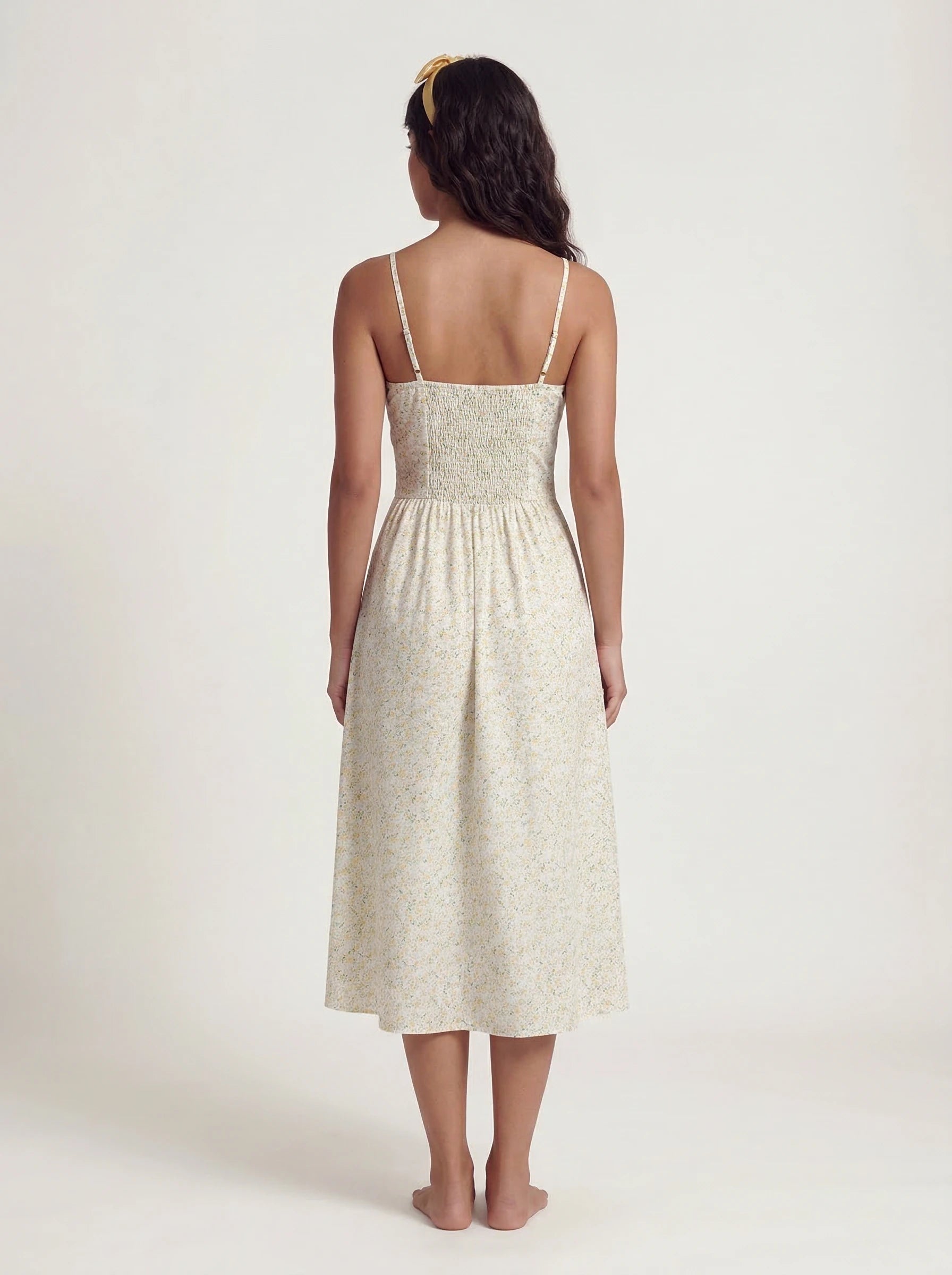 Floral Slip Midi Dress Sofia Rose