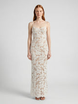 Vestido maxi cut-out Rosalie Rose
